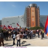 Manifestation on Shuman square at Europe